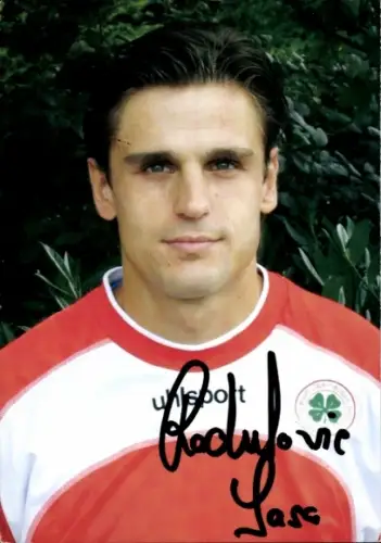 Autogrammkarte Fußballer Sasa Radulovic, SC Rot-Weiß Oberhausen, Autogramm