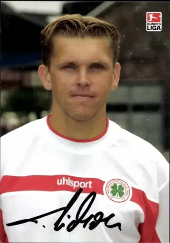 Autogrammkarte Fußballer Thomas Cichon, SC Rot-Weiß Oberhausen, Autogramm