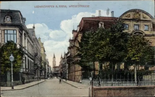 Ak Ludwigshafen am Rhein, Wredestraße