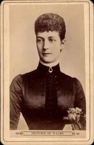 CdV Alexandra von Dänemark, Prinzessin von Wales