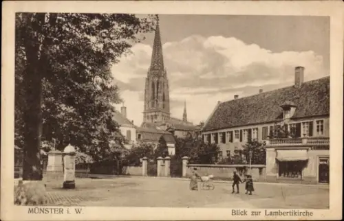 Ak Münster in Westfalen, Lambertikirche