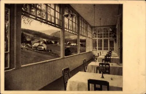 Ak Rothaus Grafenhausen im Schwarzwald, Kurhaus Rothaus