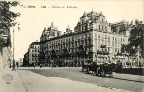 Ak München, Café Restaurant Luitpold