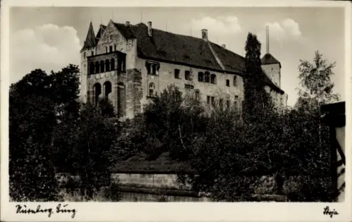 Ak Nürnberg in Mittelfranken, Burg