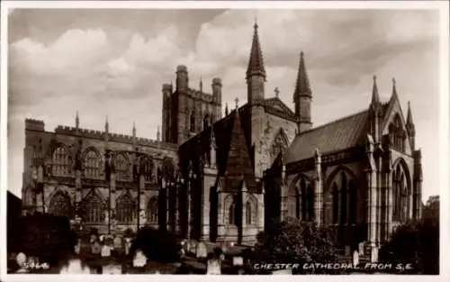 Ak Chester Cheshire England, Chester Cathedral