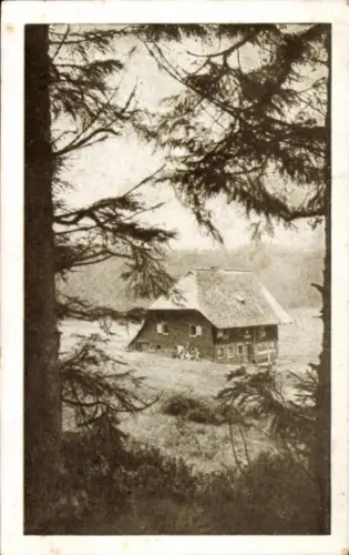 Ak Schönwald im Schwarzwald, Naturfreundehaus Küferhäusle