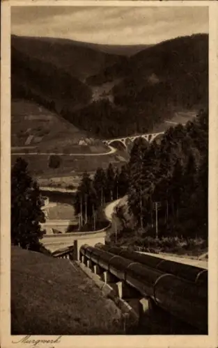 Ak Forbach im Schwarzwald, Murgwerk, Kraftwerk