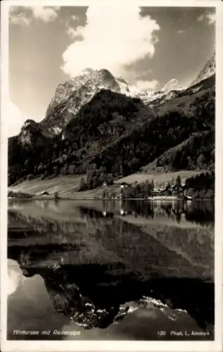Ak Ramsau im Berchtesgadener Land Oberbayern, Hintersee, Reiteralpe