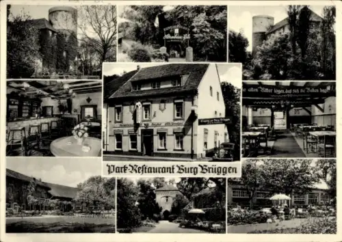 Ak Brüggen am Niederrhein, Park-Restaurant Burg Brüggen