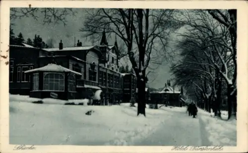 Ak Schierke Wernigerode im Harz, Hotel Fürstenhöh