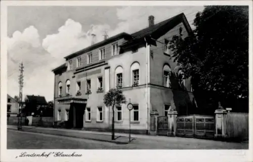 Ak Glauchau in Sachsen, Gasthaus Lindenhof, Bes. Arno Hammer