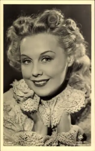 Ak Schauspielerin Anny Ondra, Portrait