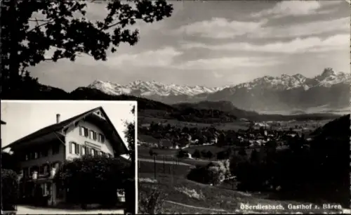 Ak Oberdiessbach Kt. Bern, Panorama, Gasthof zum Bären