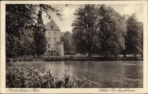 Ak Friedrichroda im Thüringer Wald, Schloss Reinhardsbrunn