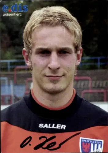 Autogrammkarte Fußballer Oliver Herber, SV Babelsberg 03, Autogramm