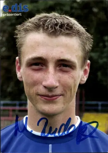 Autogrammkarte Fußballer Matthias Rudolph, SV Babelsberg 03, Autogramm