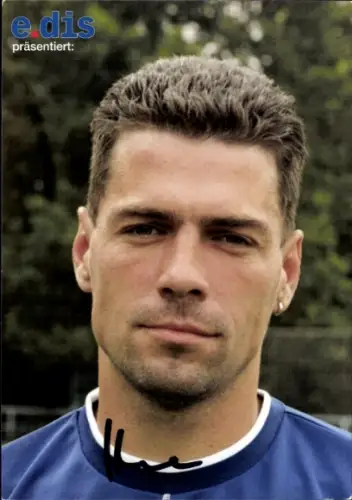 Autogrammkarte Fußballer Hendryk Lau, SV Babelsberg 03, Autogramm