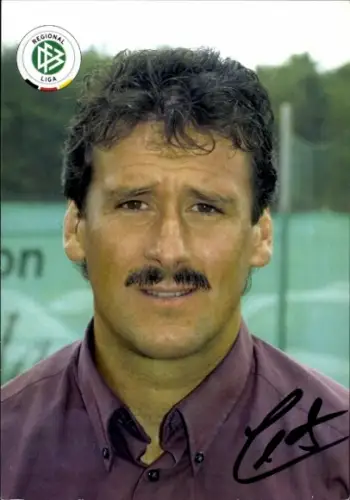 Autogrammkarte Fußballer Roland Seitz, 1. SC Feucht, Autogramm