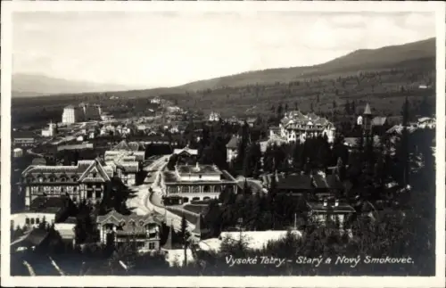 Ak Starý Smokovec Ótátrafüred Altschmecks Vysoké Tatry Hohe Tatra Slowakei, Nový Smokovec, Panorama