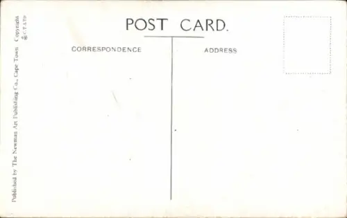 Ak Südafrika, Typical Ricksha Boy