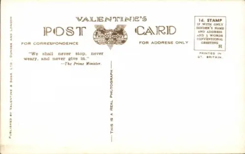 Ak London England, Waterloo Bridge