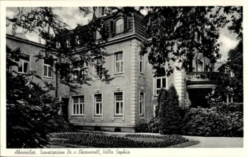 Ak Ahrweiler an der Ahr, Sanatorium Dr. v. Ehrenwall, Villa Sophia
