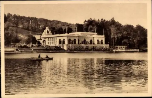 Ak Bagnoles de l'Orne Orne, Kasino am See