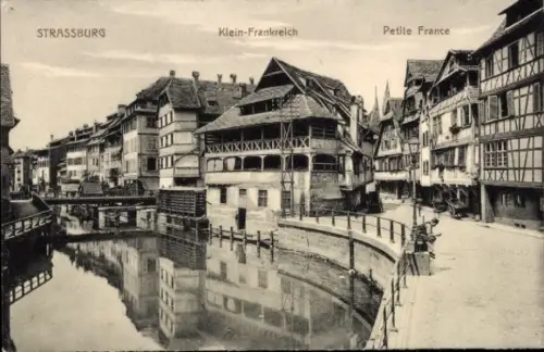 Ak Strasbourg Straßburg Elsass Bas Rhin, Klein Frankreich