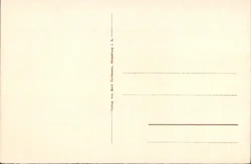 Ak Strasbourg Strassburg Elsass Bas Rhin, Broglieplatz