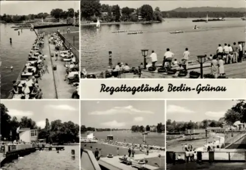 Ak Berlin Köpenick Grünau, Regattagelände