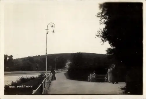 Ak Piešťany Pistyan Pistian Pöstyen Slowakei, Straßenpartie