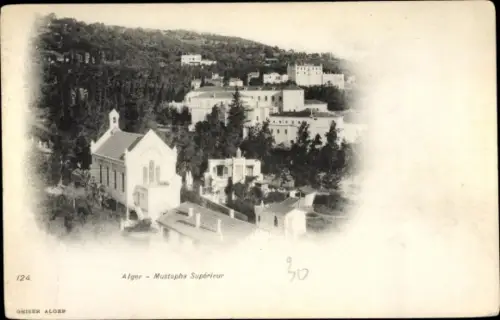 Ak Algier Alger Algerien, Vue générale