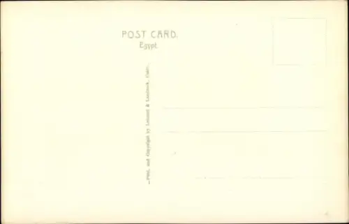 Ak Cairo Kairo Ägypten, Street Scene