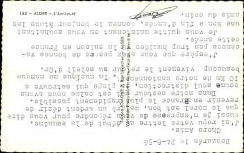 Ak Algier Alger Algerien, L'Amiraute