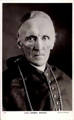 Ak Late Cardinal Manning, Portrait