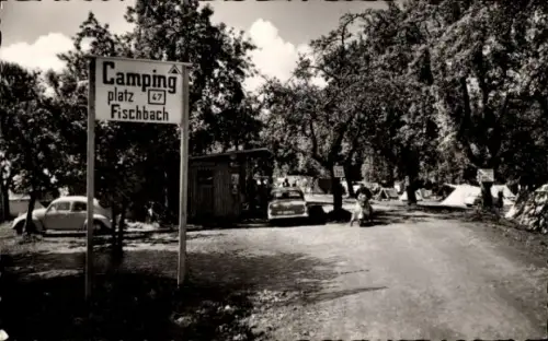 Ak Fischbach Friedrichshafen am Bodensee, Campingplatz