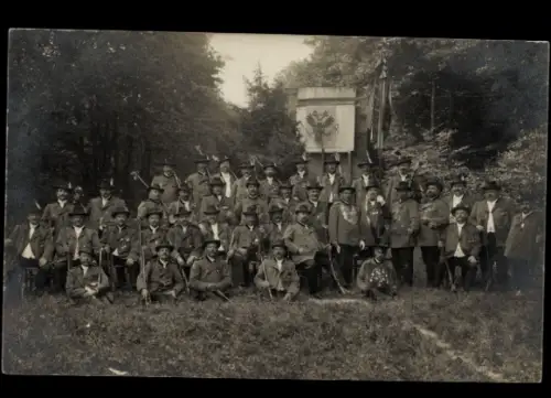 Foto Ak Schützenverein, Gruppenbild