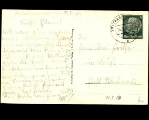 Ak Tettnang in Württemberg, Gesamtansicht