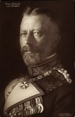 Ak Großadmiral Prinz Heinrich von Preußen, Orden Pour le Mérite