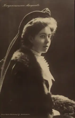 Ak Kronprinzessin Margareta