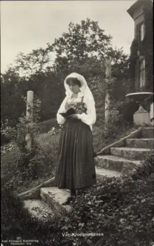 Ak Kronprinzessin Margaret von Schweden