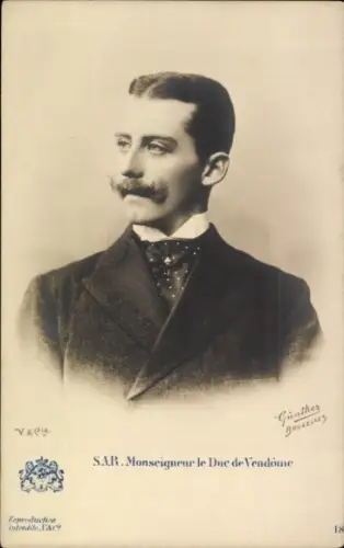 CPA Monseigneur le Duc de Vendome