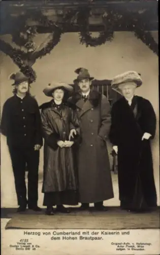 Ak Herzog von Cumberland, Kaiserin, Liersch 4155