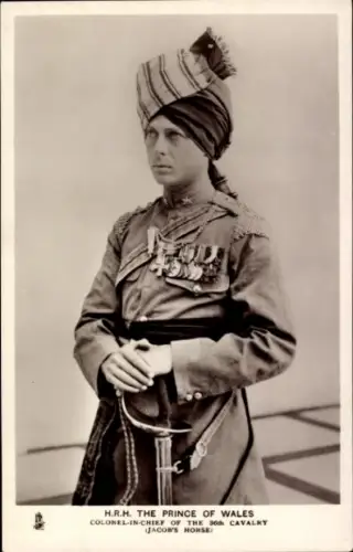 PC Prince of Wales, Colonel in Chief, Cavalry, Jacob's Horse