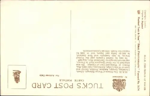 PC Prince of Wales, Colonel in Chief, Cavalry, Jacob's Horse