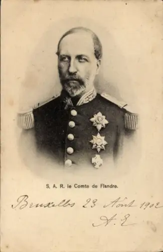 CPA S.A.R. Le Comte de Flandre, Portrait