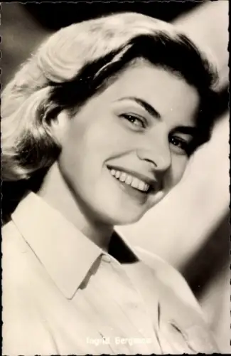 Foto Schauspielerin Ingrid Bergman, Portrait
