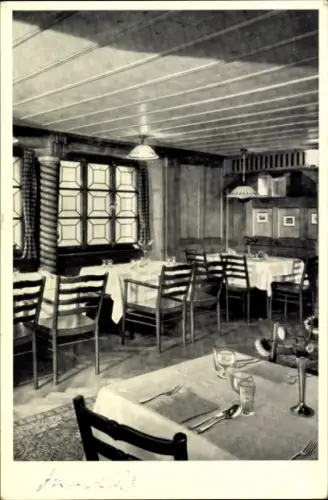 Ak Bern Stadt Schweiz, Restaurant della Casa, Deli Stube