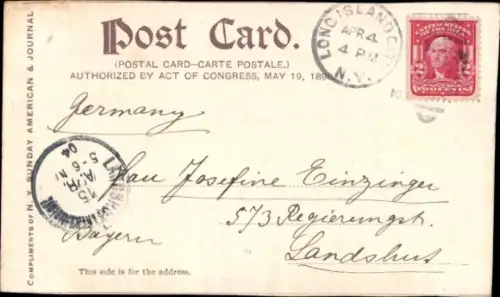 Ak Insel Guam USA, Straßensicht in Assan