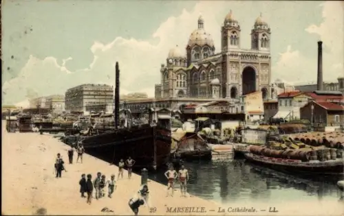 CPA Marseille Bouches du Rhône, La Cathédrale